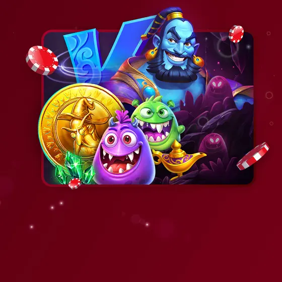Ruby Reels bonus art for loyalty cashback on Mondays
